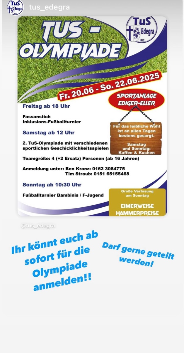 TuS Olympiade 2025 TuS Olympiade 2025