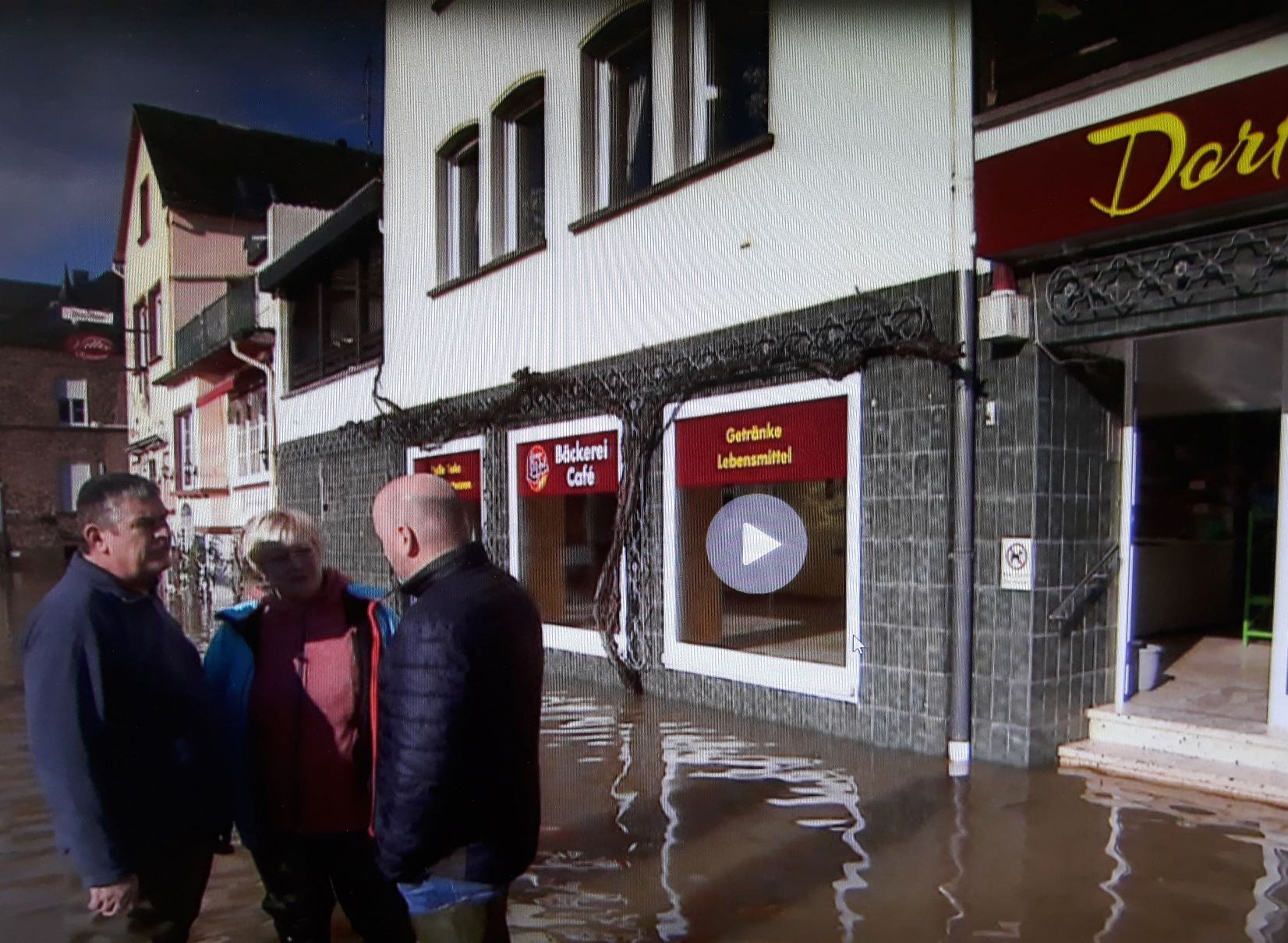 Hochwasser Dorfladen